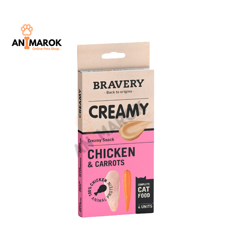 Bravery Creamy 4 Saveurs Délicieuses Et Nutritives