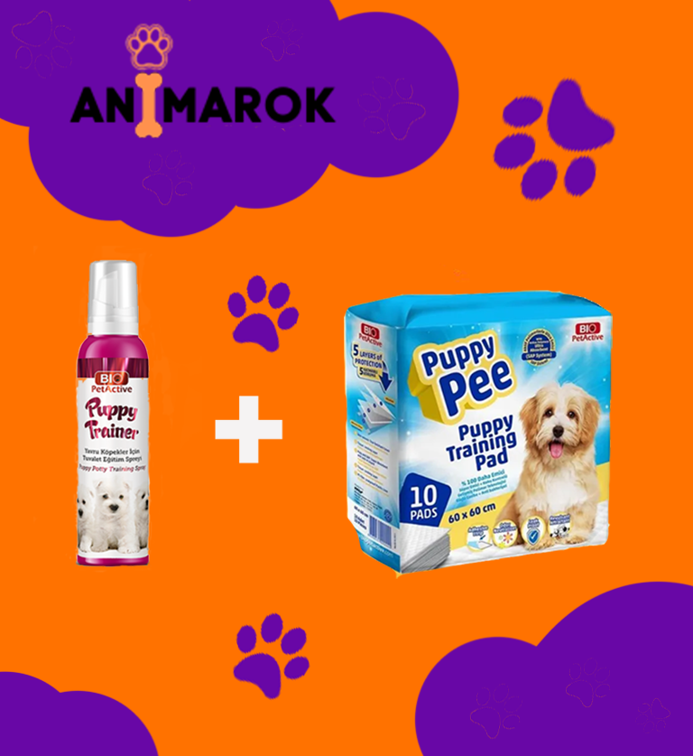 Pack Apprentissage Chiot – Puppy Trainer + Tapis Absorbants