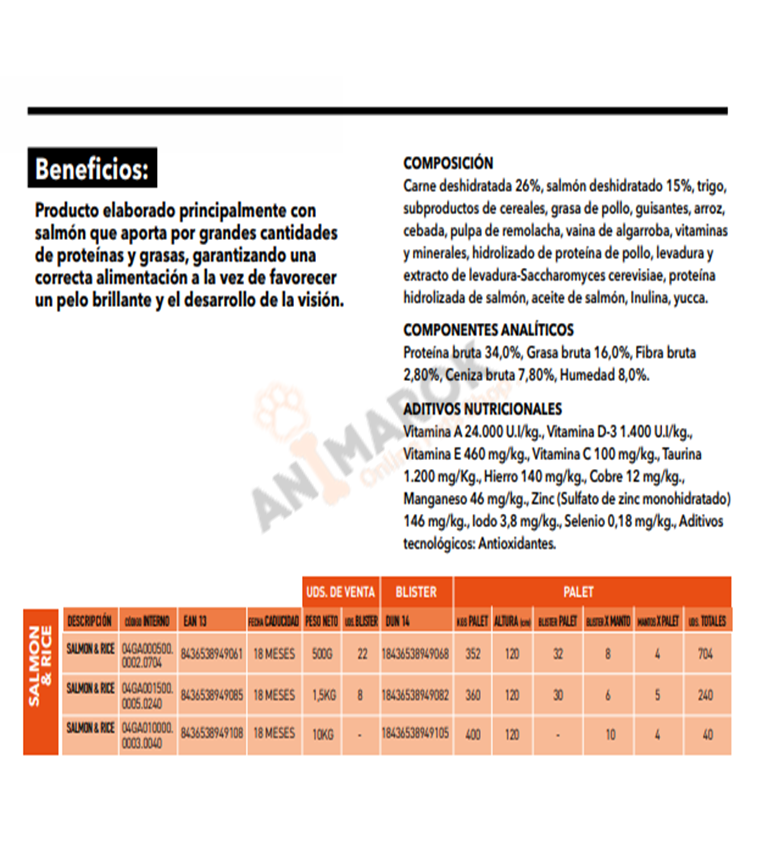 Amity Premium Chat Saumon & Riz thumbnail 3