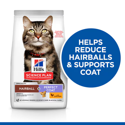 Croquettes Hairball & Perfect Coat