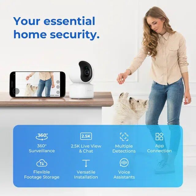 Caméra De Sécurité Ip Imilab C21 – Wifi 2k, Vision Nocturne, Détection Intelligente thumbnail 4