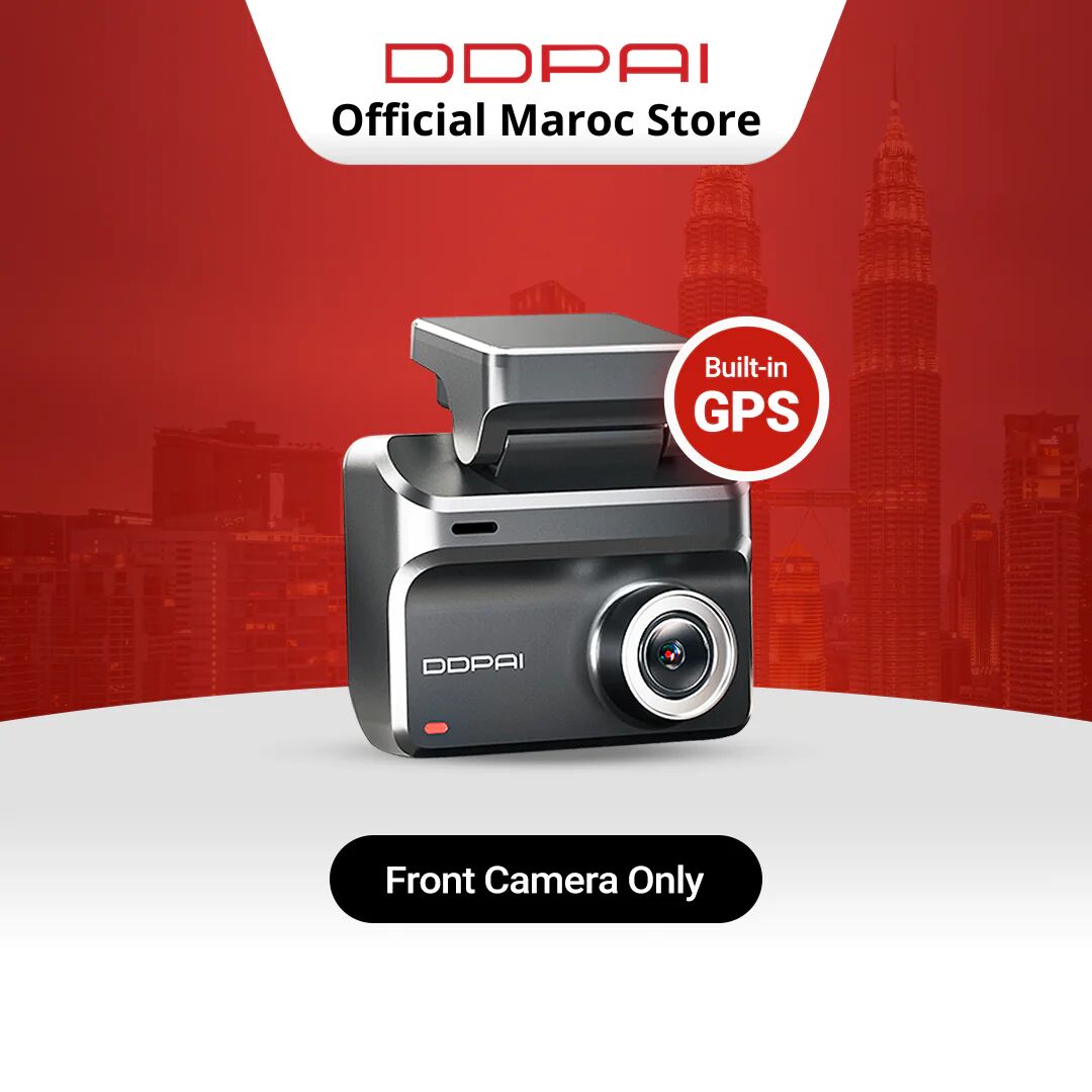 Caméra Dash Cam Ddpai Z50 Pro 4k – Vision Nocturne, Gps, Wi-fi