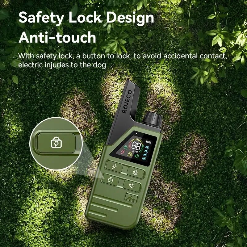 Collier De Dressage Rojeco 300m – Étanche Ipx7 & Rechargeable Pour Un Chien Bien Éduqué ! thumbnail 3