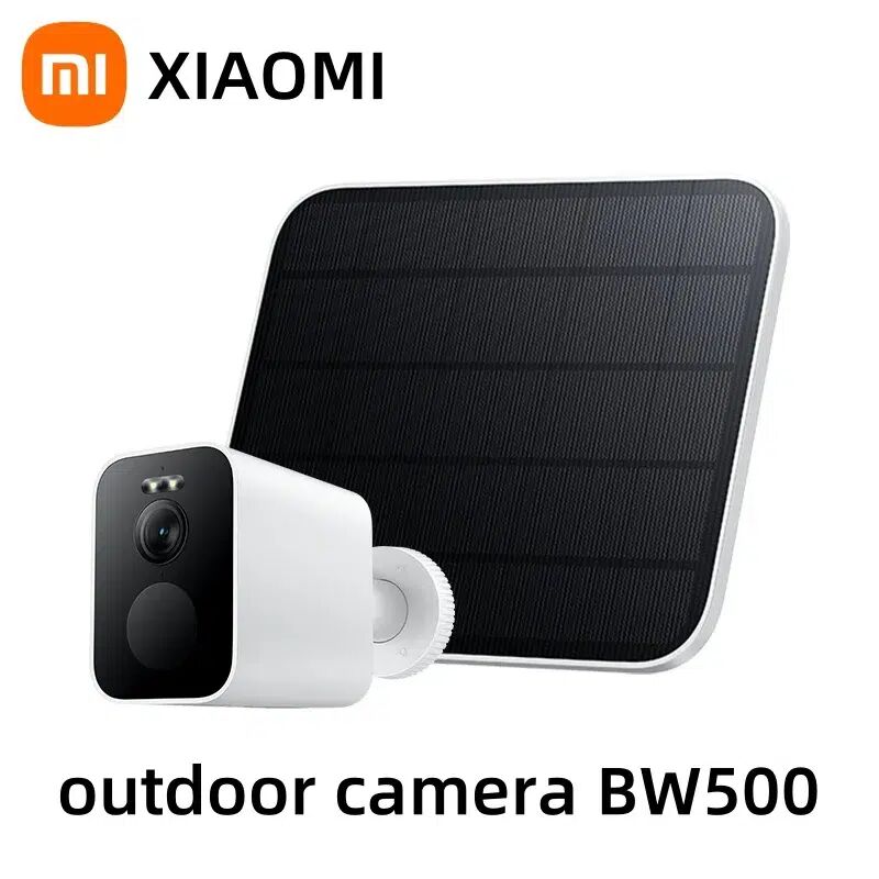 Pack Xiaomi Caméra Bw500 + Panneau Solaire – Sécurité Durable Et Haute Définition 2.5k