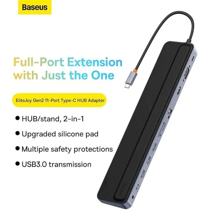 Hub 11 En 1 Usb Type-c Vers Hdmi 4k 60hz, Station D'accueil