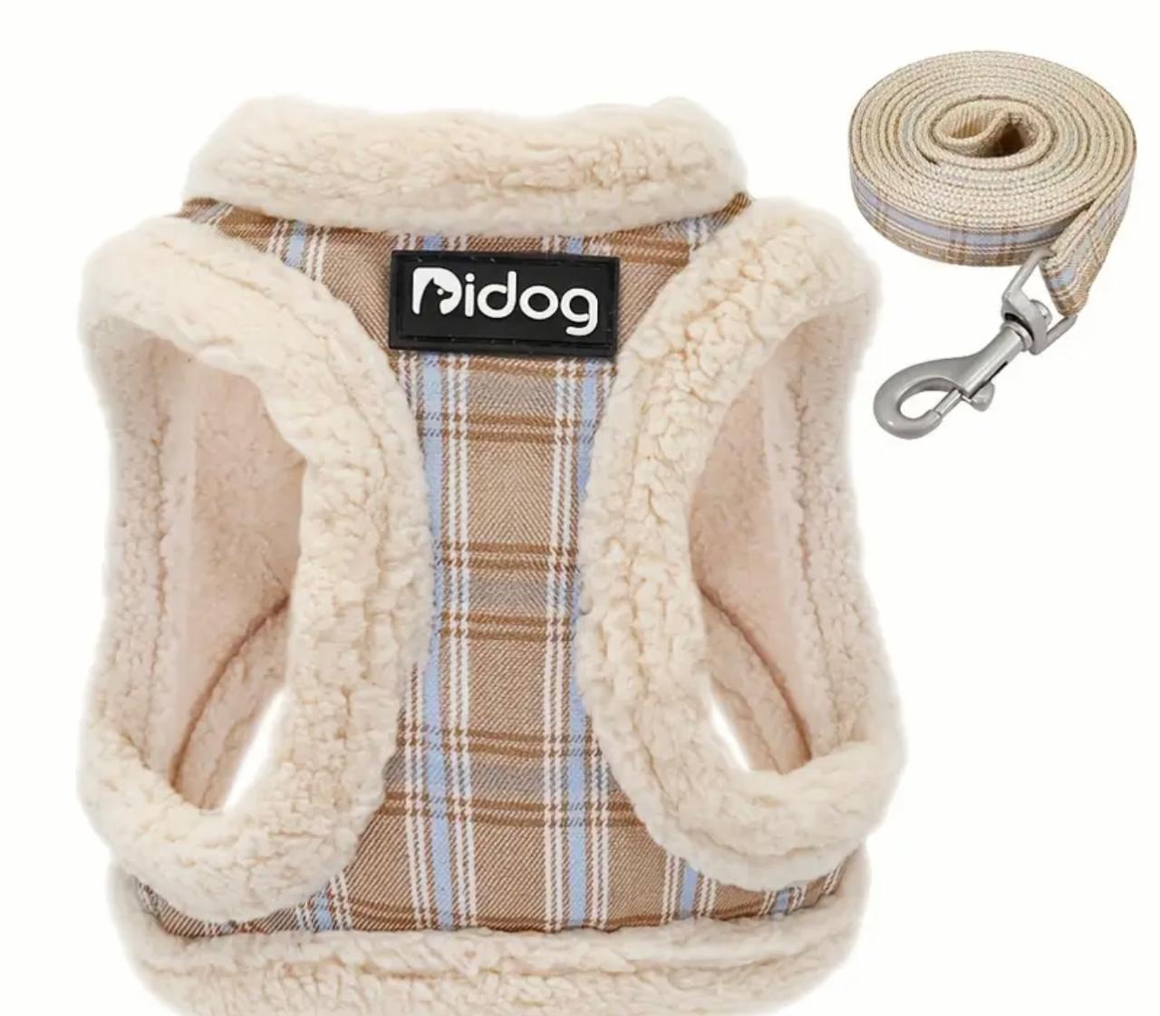 Harnais Chaud Pour Chien En Peluche
