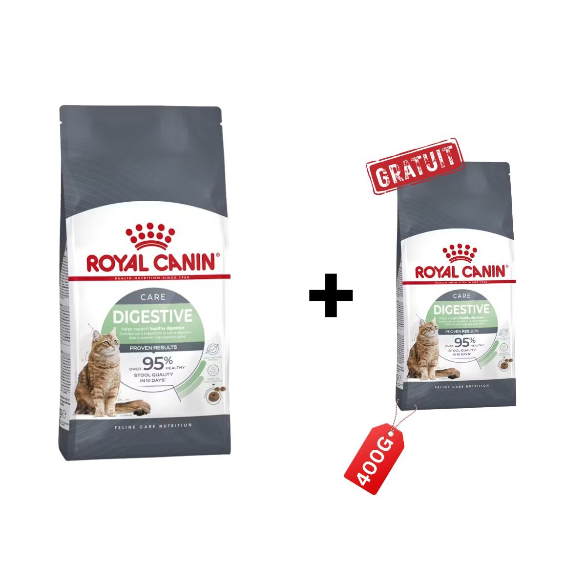 Royal Canin Digestive Care 2 Kg + 400g Gratuit