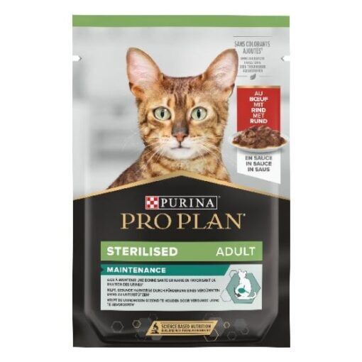 Pro Plan Nutrisavour Sterilised Bœuf