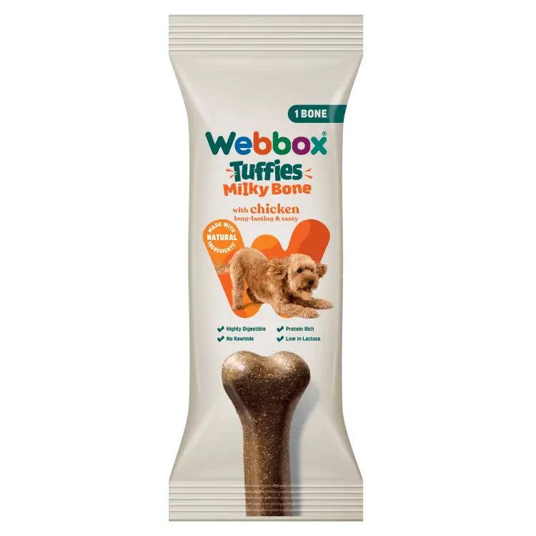 Tuffies Milky Bone Avec Poulet Gâterie Pour Chien