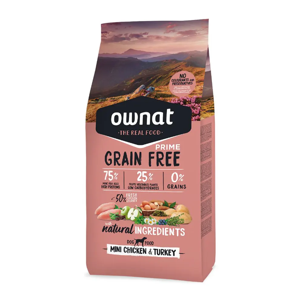 Prime Grain Free Mini Adult Chicken &amp; Turkey 