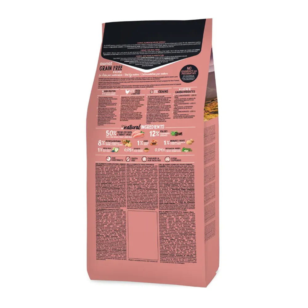 Prime Grain Free Mini Adult Chicken &amp; Turkey 