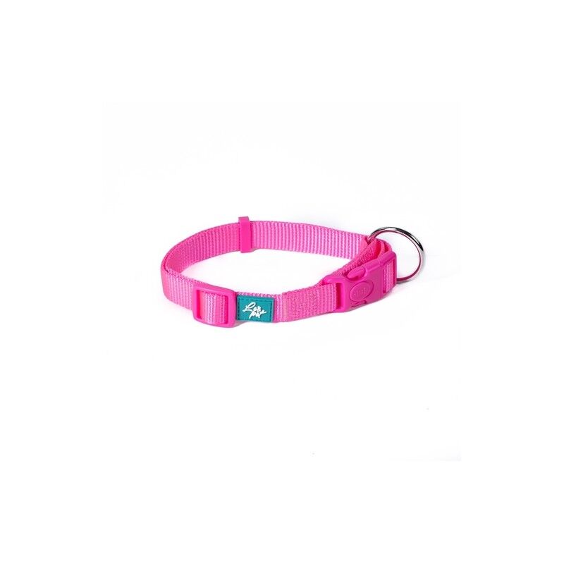 Collier En Nylon Pour Chiens Rose Taille M