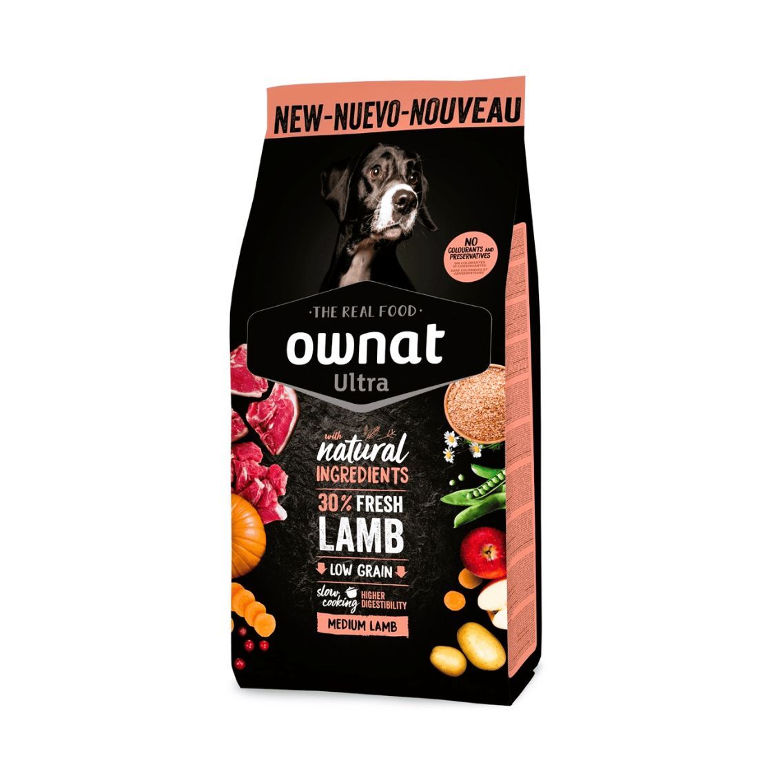 Ultra With Lamb (chien)