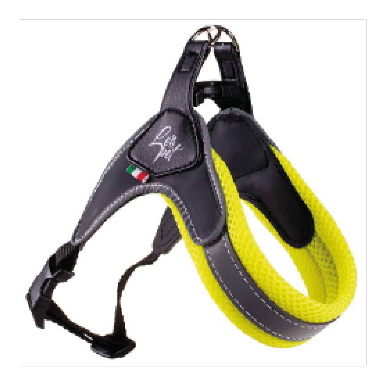 Leopet Harnais Pour Chien Ajustable En Pvc Jaune