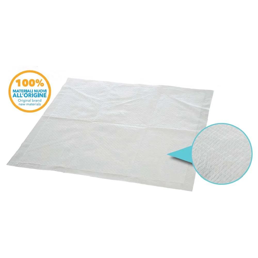 Tapis Super Absorbant Multi-usages Avec Bande Adhésive 60 X 60 Cm - Leopet 30 Pcs