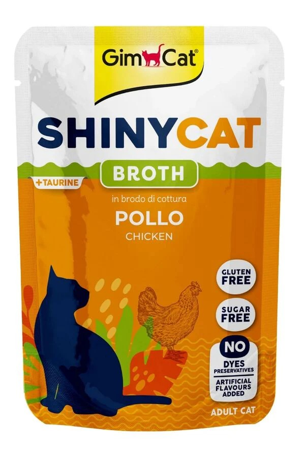 Aliment Humide Chat Shinycat Sachet Pour Chat Adulte Poulet