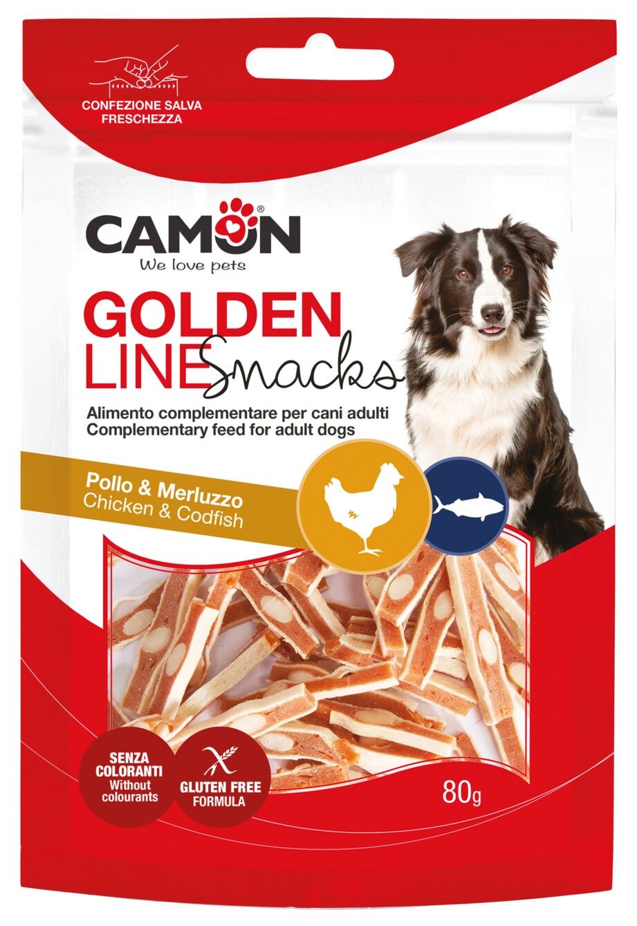Friandises Chien Golden Line – Poulet & Morue
