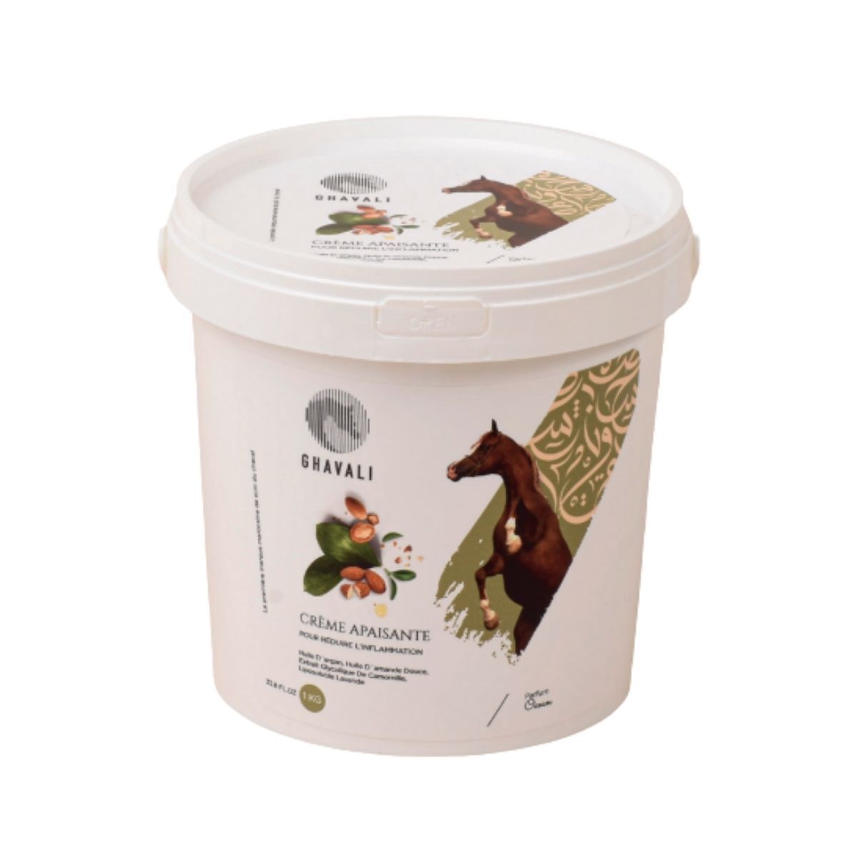 Crème Apaisante Contre L'eczéma Pour Cheval 1kg