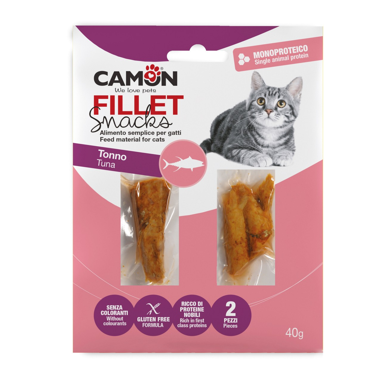 Snack Gatto Filets De Thon 2 Pièces 40g