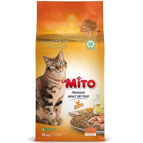 Croquettes Pour Chats Adultes Au Poulet 15kg