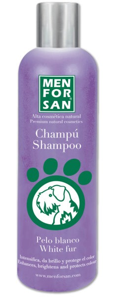 Shampooing Pour Chien À Poils Blancs 300ml