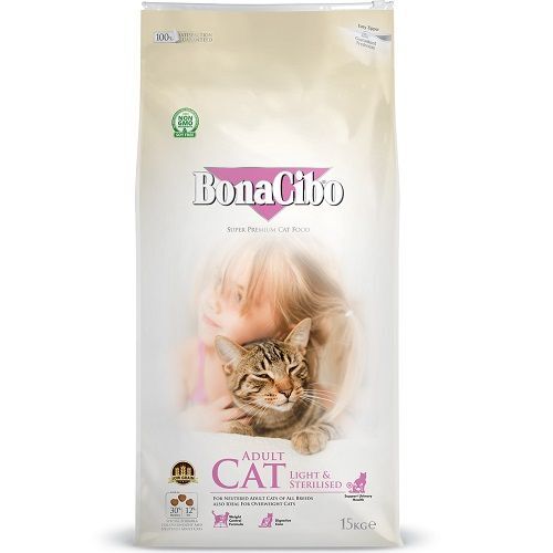 Croquettes Low Grain Light Pour Chats Avec Embonpoint Ou Stérilisés (au Poulet)