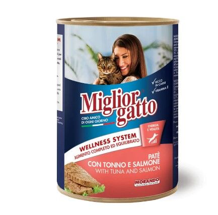 Cat Pate Tuna/salm 400g