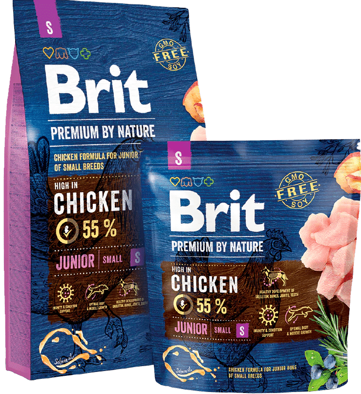 By Nature Aliment Sec Chien Junior Small