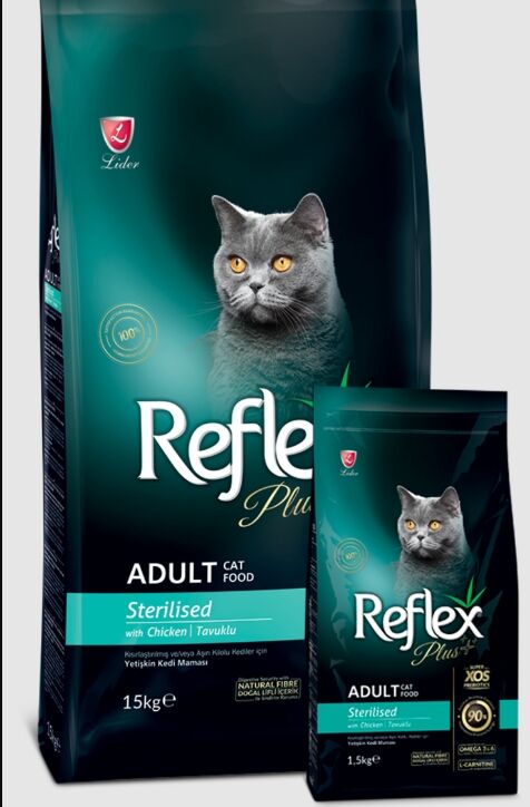 Sterilised Adult Cat Food With Chicken - Reflex