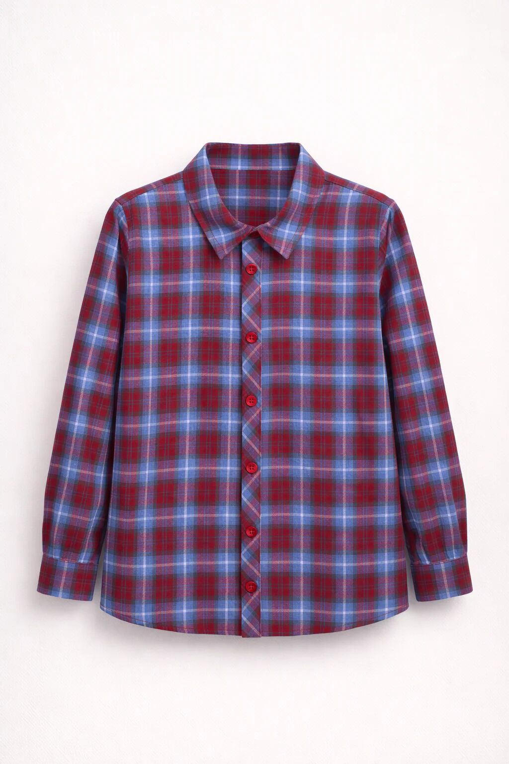 Ensemble Garçon Casual – T-shirt Imprimé, Chemise À Carreaux & Pantalon Cargo thumbnail 3