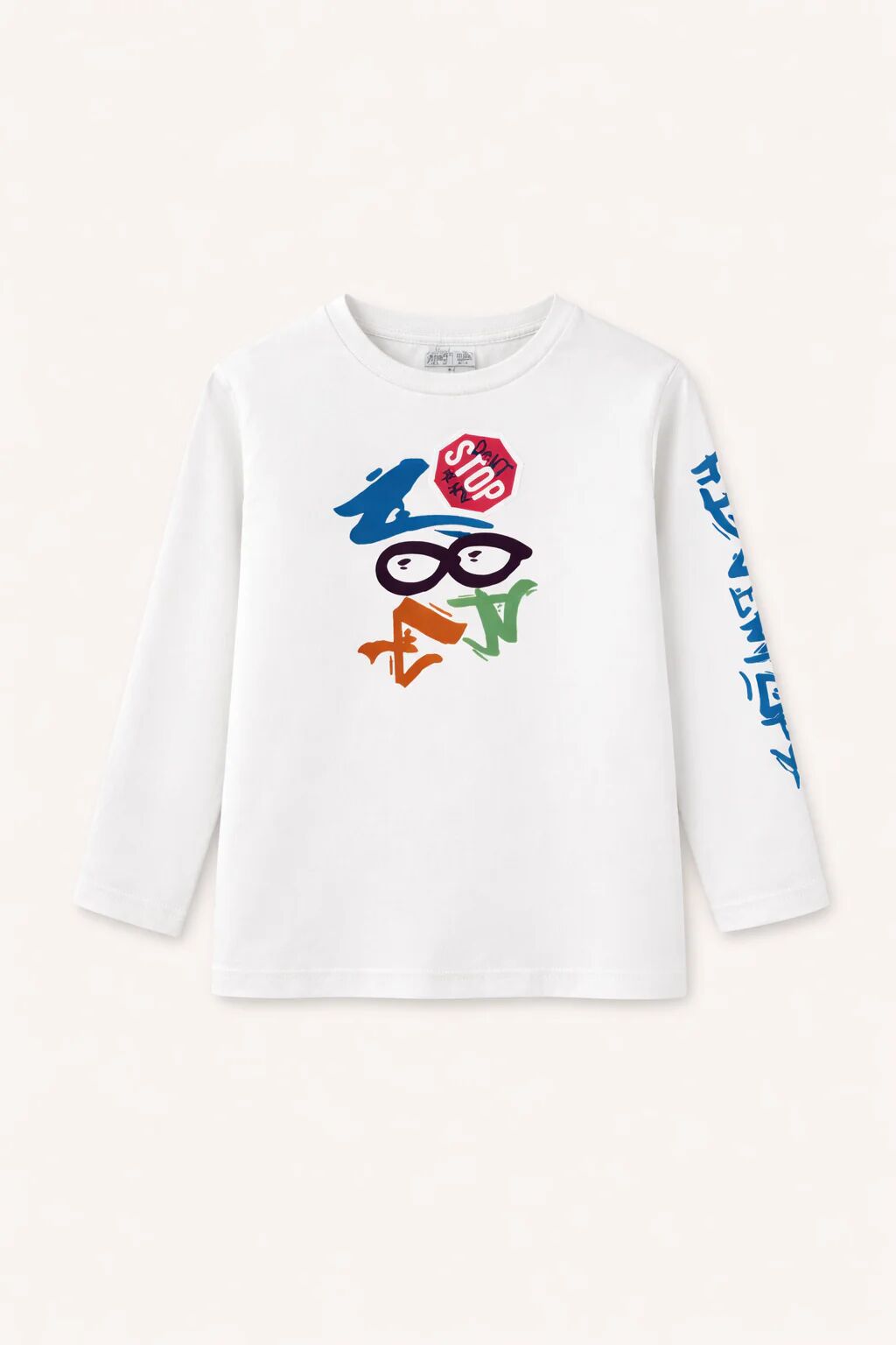 Ensemble Garçon Décontracté – T-shirt Imprimé & Pantalon Cargo