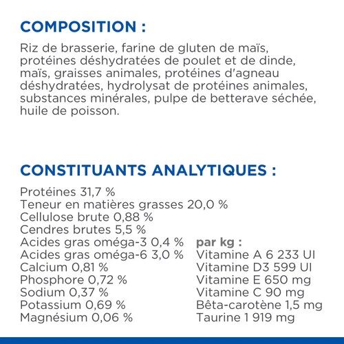 Hills Science Plan Aliment Sec Pour Chat Adulte (1-6) - Agneau 1,5 Kg