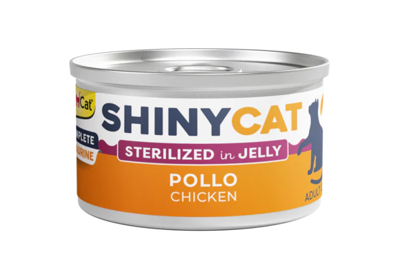 Gimcat Aliment Chat Shinycat In Jelly Sterilized Chicken 70g