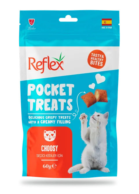 Reflex Pocket Treats Choosy Pour Chat 60g