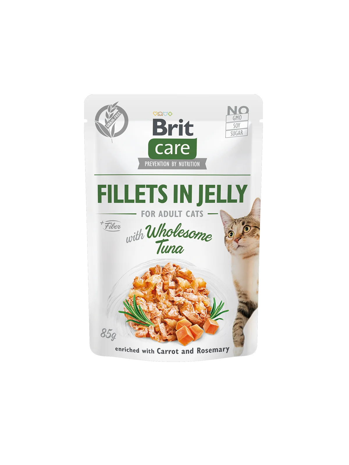 Brit Care Cat Pouch - Wholesome Tuna In Jelly 85 G