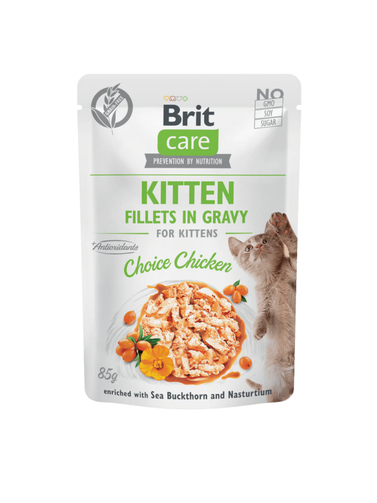 Cat Pouch Kitten - Choice Chicken In Gravy