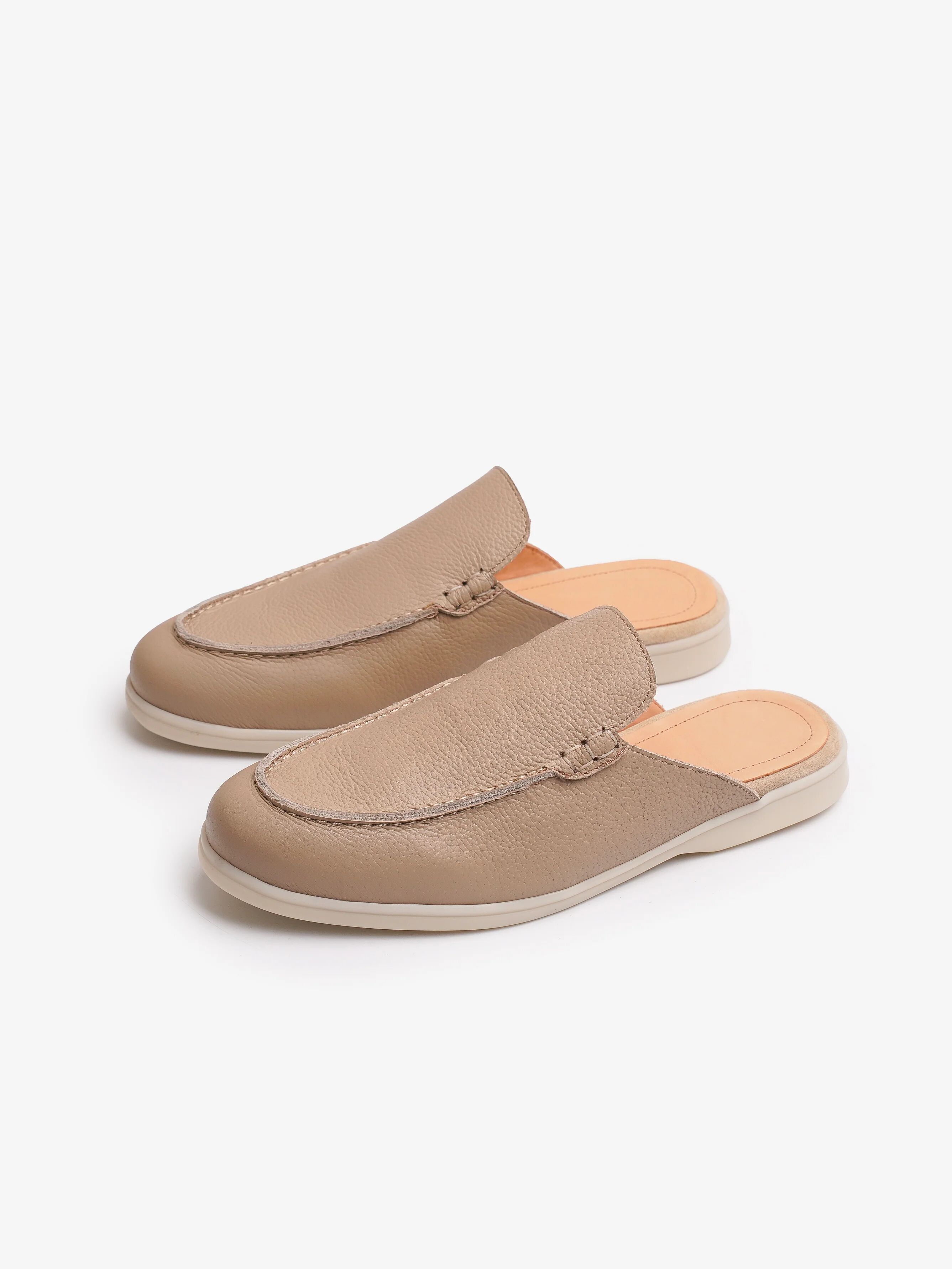 Babouche Walk Cuir Beige thumbnail 3