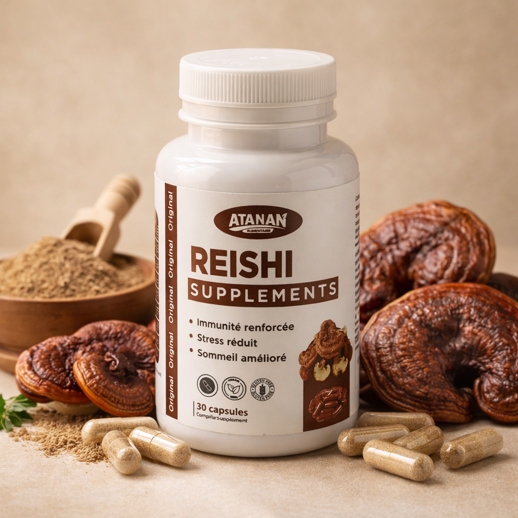 Reishi Suppléments – Complément Alimentaire Naturel Pour Immunité, Anti-stress Et Sommeil