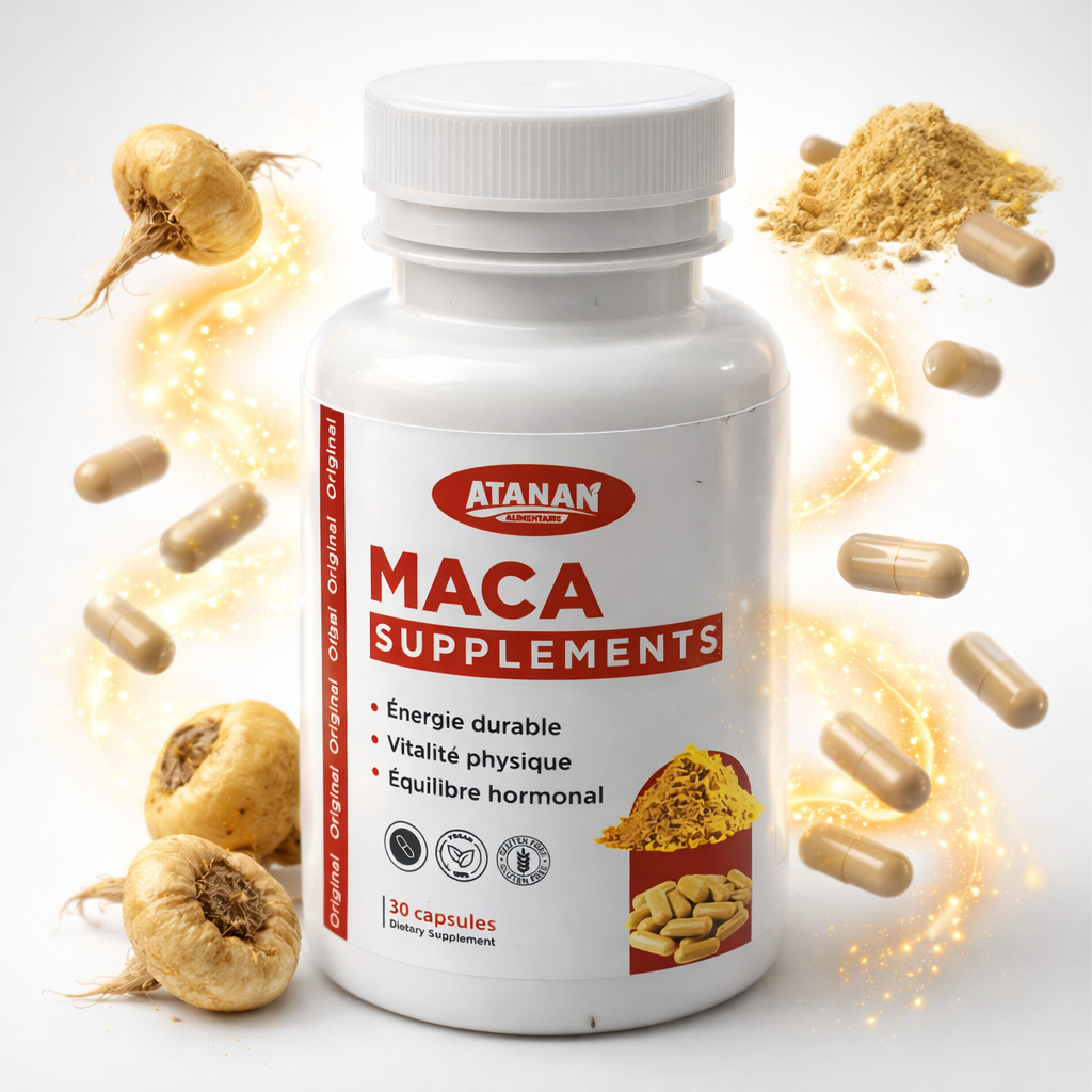 Maca Suppléments – Complément Alimentaire Naturel Pour Énergie, Vitalité Et Équilibre Hormonal