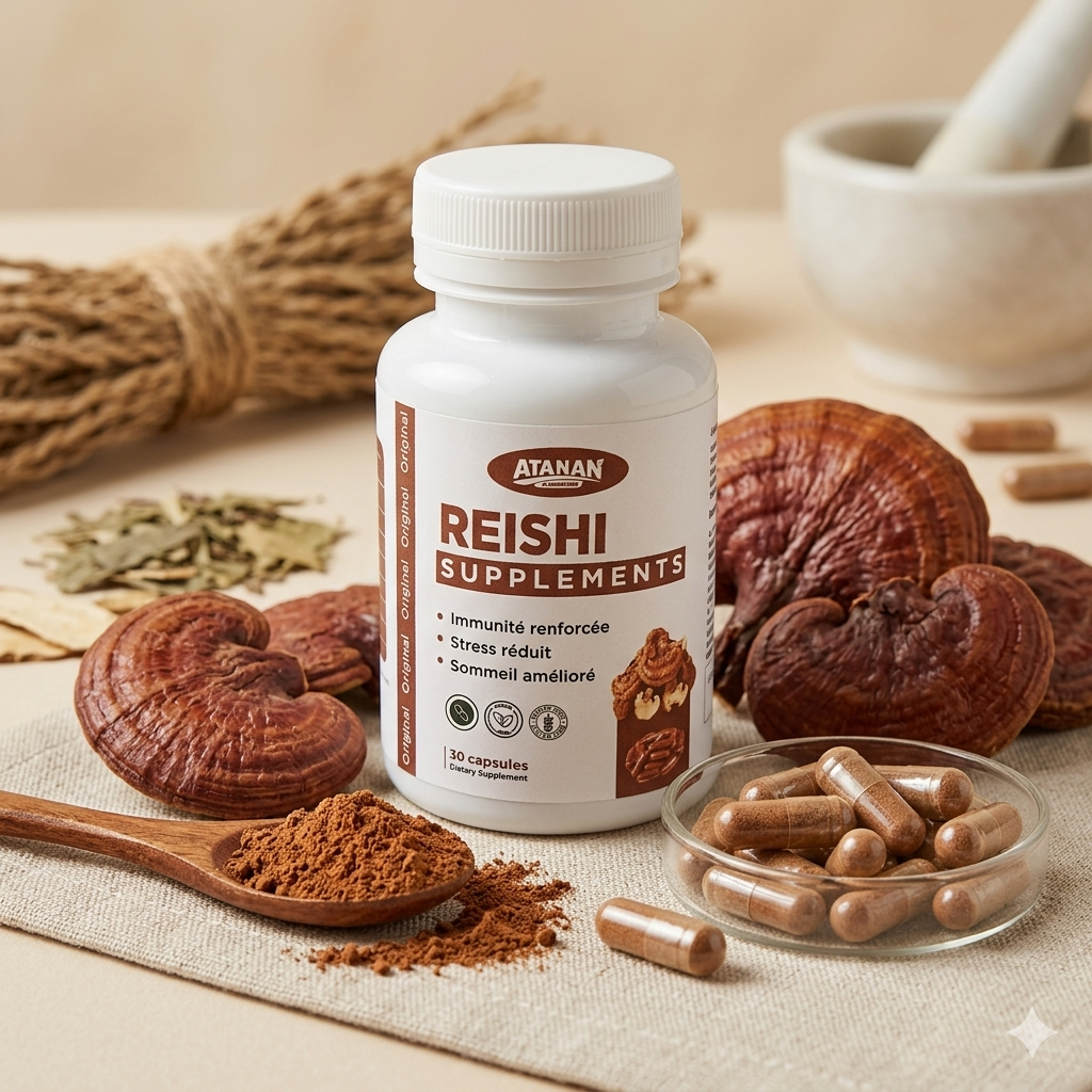 Reishi Suppléments – Complément Alimentaire Naturel Pour Immunité, Anti-stress Et Sommeil thumbnail 3