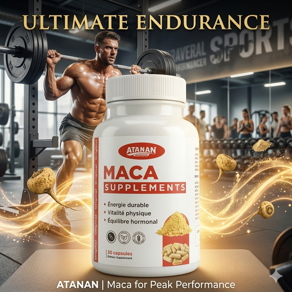 Maca Supplements – Complément Alimentaire Naturel Pour Énergie, Vitalité Et Équilibre Hormonal thumbnail 3