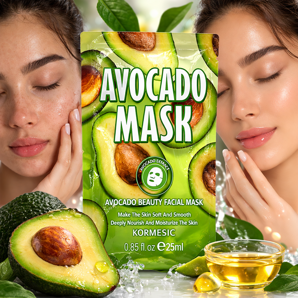 Avocado Beauty Facial Mask – Masque Hydratant Et Nourrissant À L’extrait D’avocat