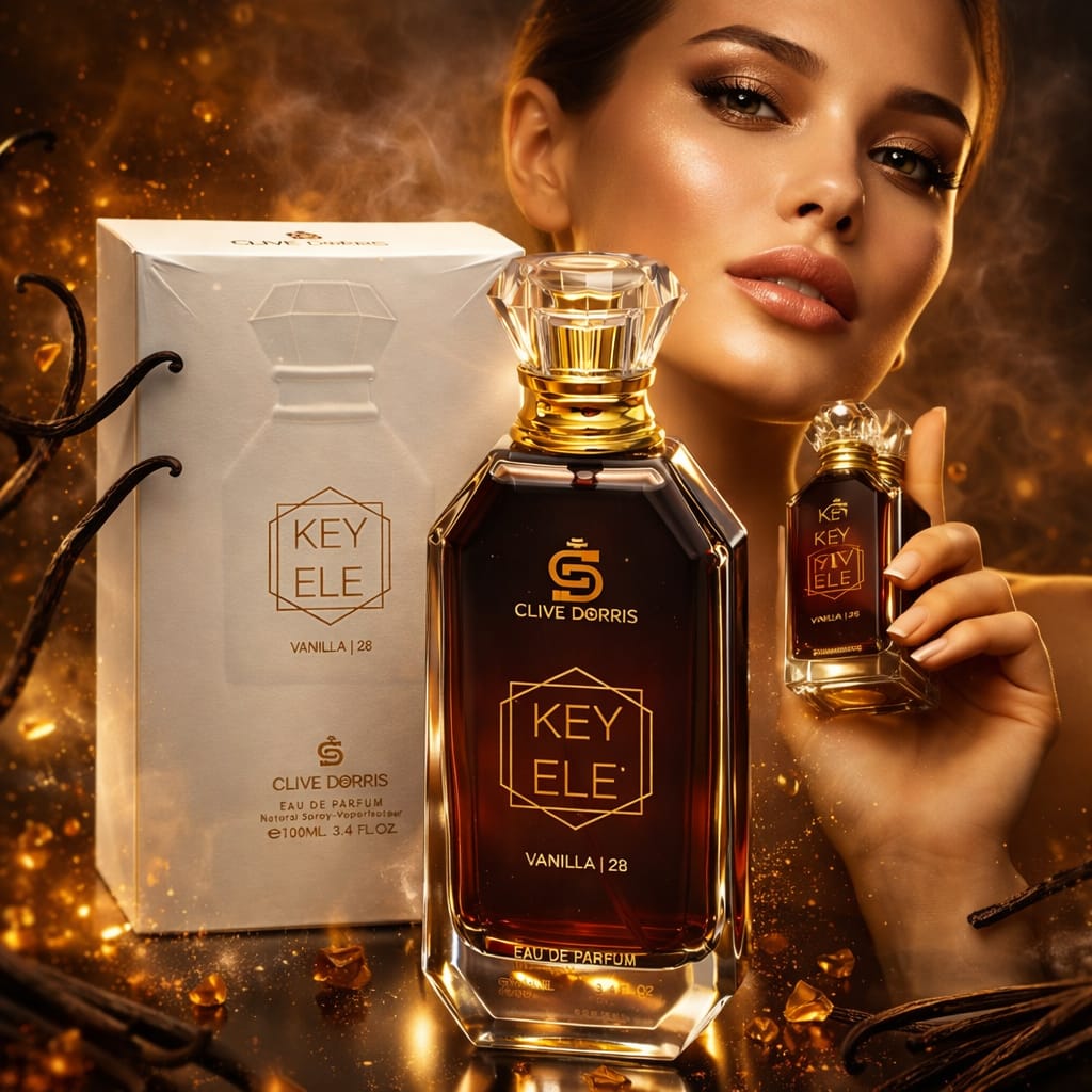 Key Ele Vanilla 28 – Eau De Parfum Gourmande & Sensuelle 100ml