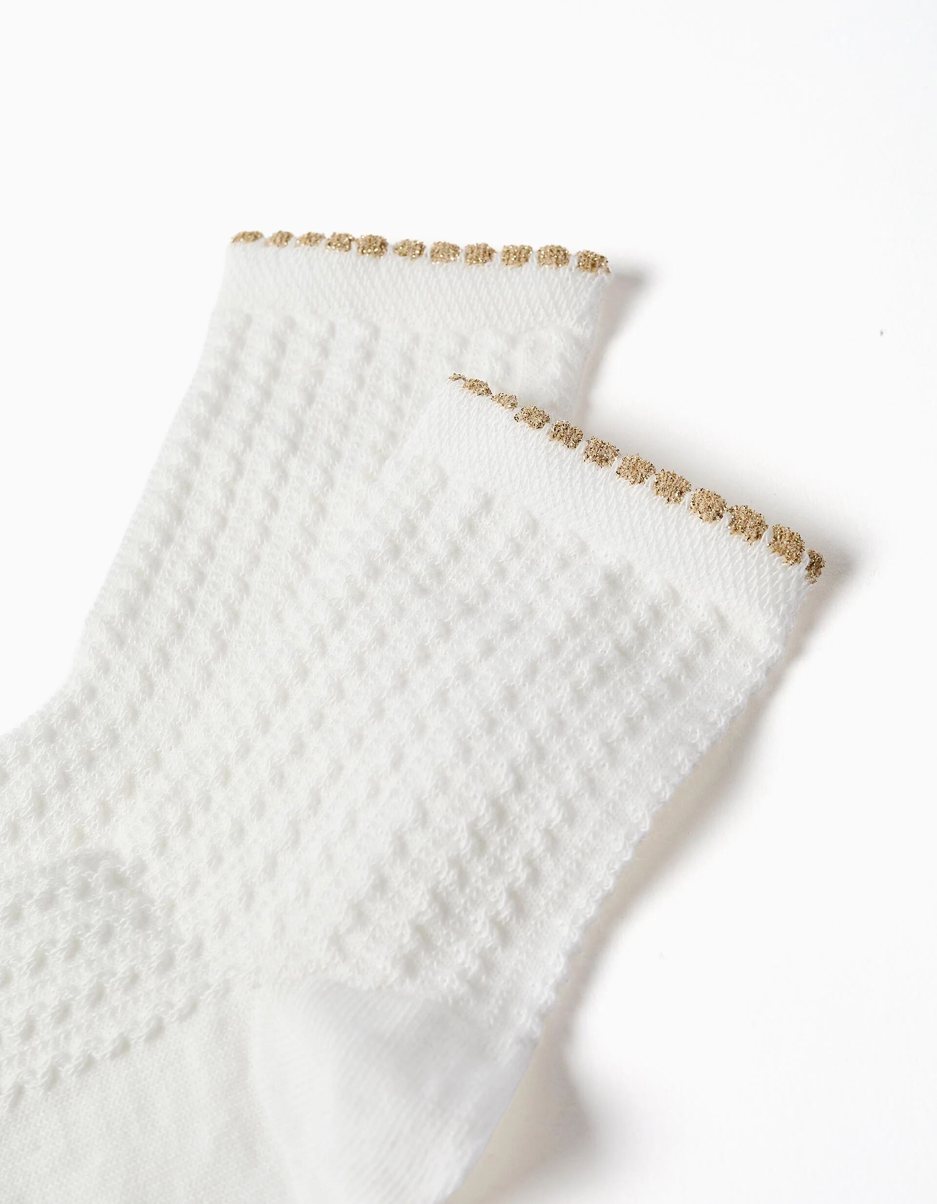 Chaussettes Avec Jacquard Et Lurex thumbnail 2