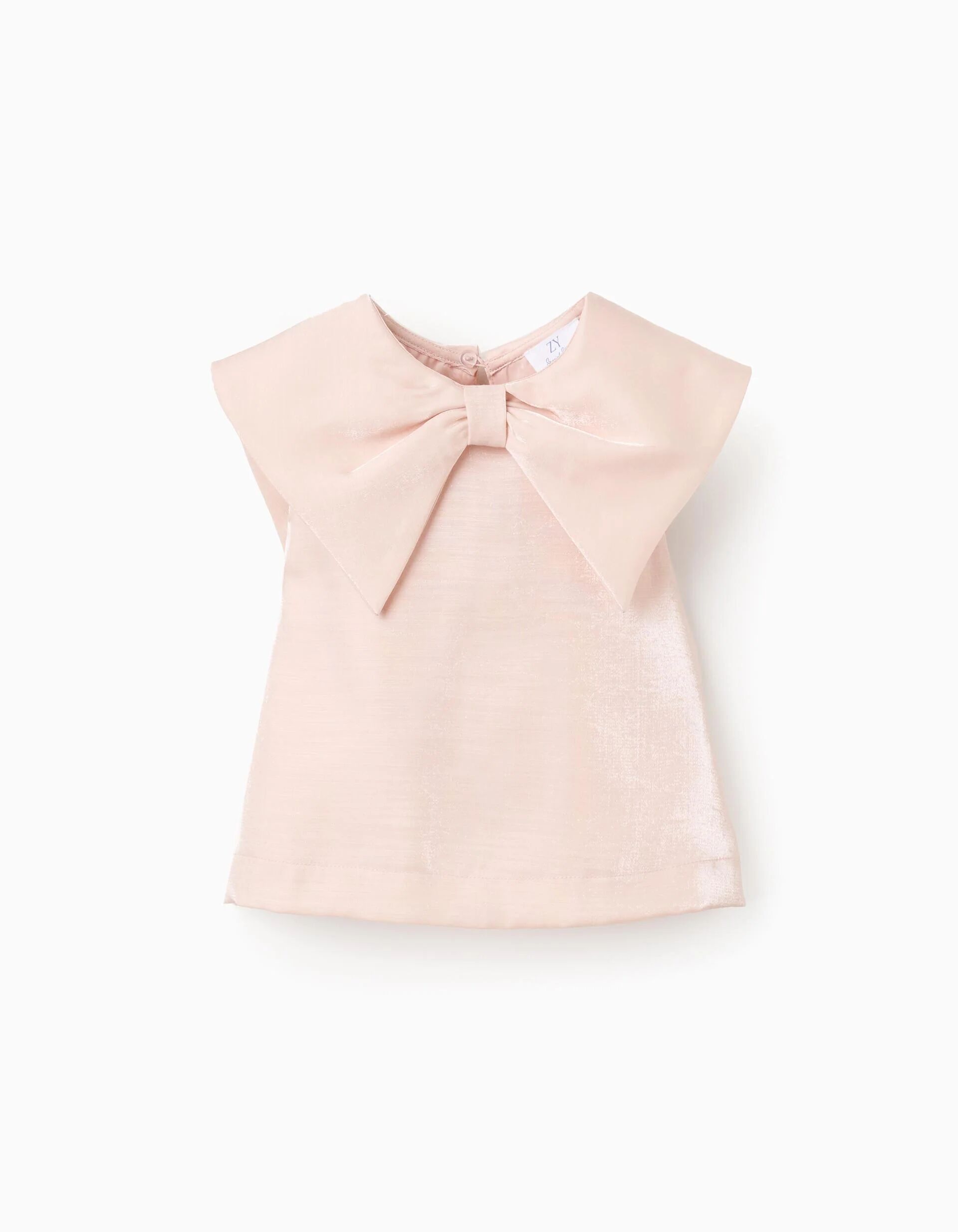 Blouse Sans Manches À Col Nœud