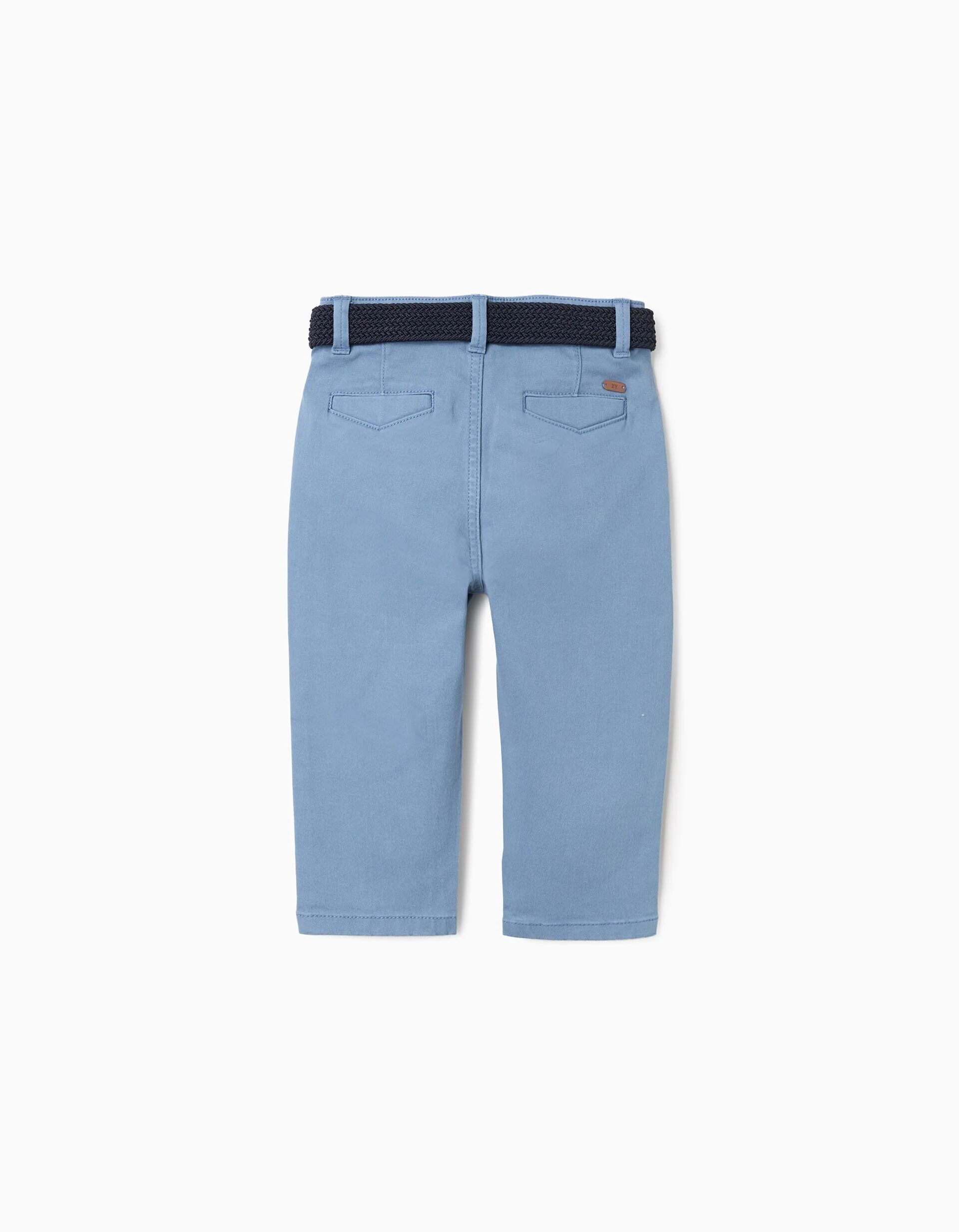 CHINO PANTS TWILL BLUE thumbnail 3