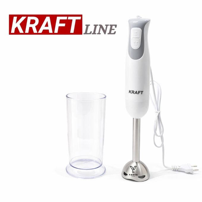 Kraft Line Mixeur Plongeant 2 En 1 – 500w – Avec Gobelet 700 Ml - B