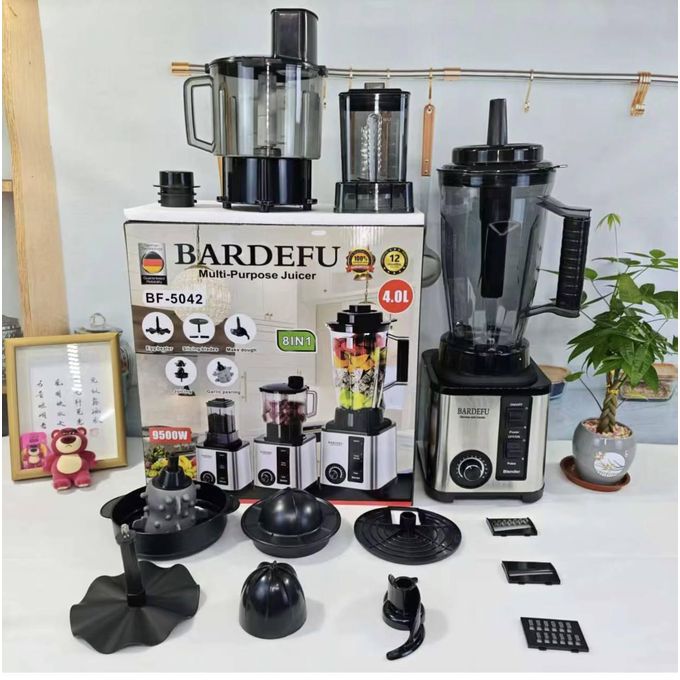 Mixeur, Mélangeur, Blender, Robot Multifonction Bf-5042 – 8 En 1 – 9500w – 4l