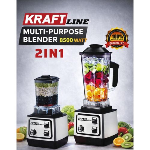 Kraft Line Mixeur, Mélangeur, Blender, Robot 2 Bols Incassable Presse Agrume Céréales