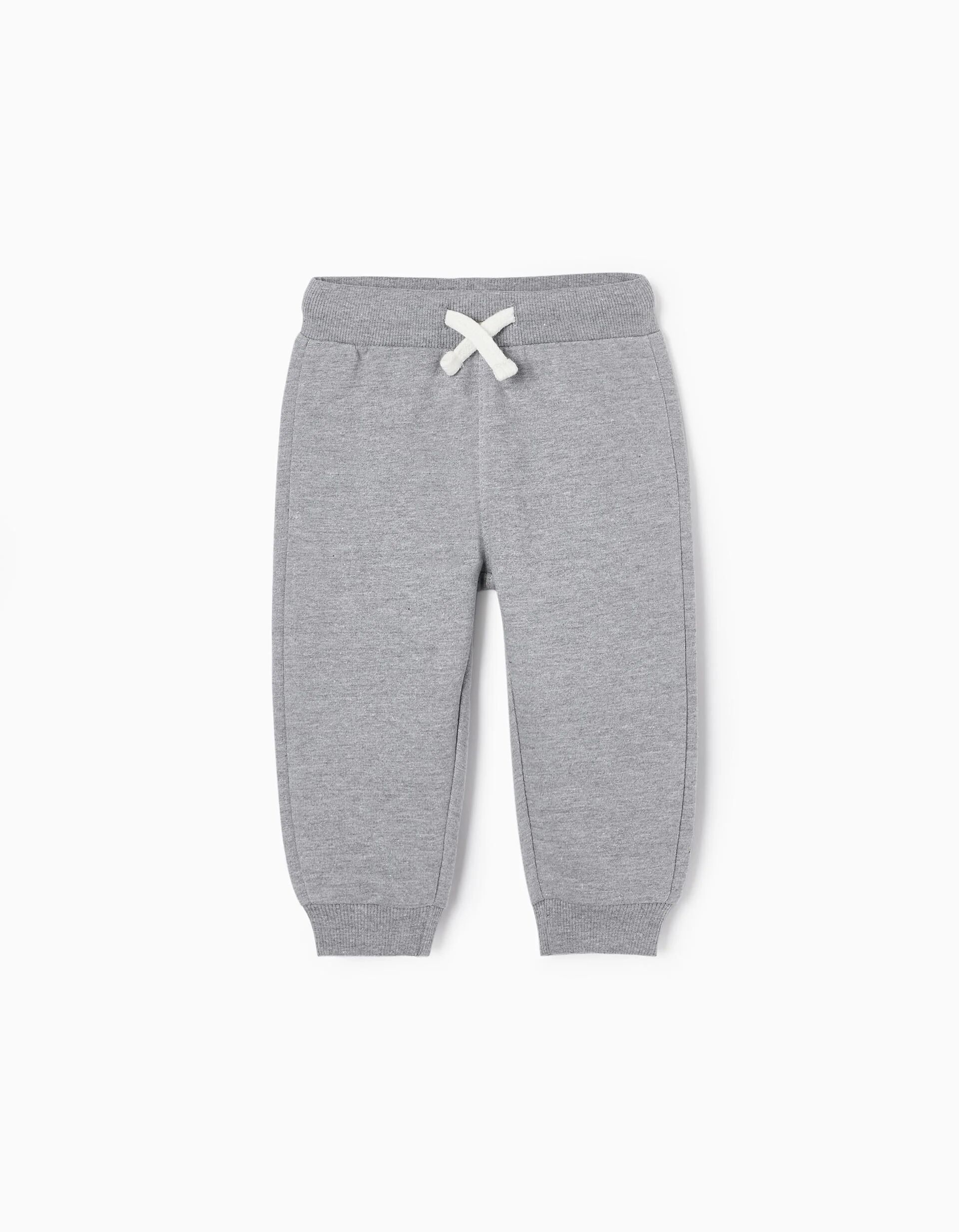 Pantalon De Jogging En Coton Gris Pour Bébé Garçon